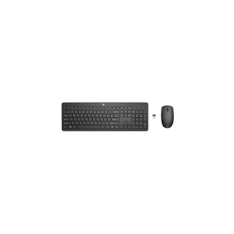 HP INC. 1y4d0aa TASTIERA+MOUSE WIFI 235 1Y4D0AA BLACK 1Y MOUSE 1.600D