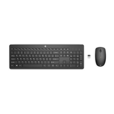 HP INC. 1y4d0aa TASTIERA+MOUSE WIFI 235 1Y4D0AA BLACK 1Y MOUSE 1.600D