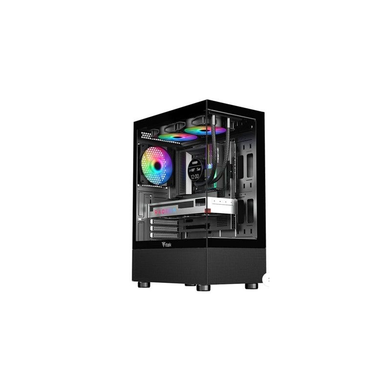 pITEK/p itgcasb33b CABINET ITEK SHOWBUI 33B - GAMING MIDDLE TOWER ATX, 