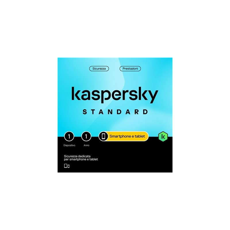 pKASPERSKY/p kl1048toafs_card KASPERSKY STANDARD MOBILE  1 DISPOSITIVO 