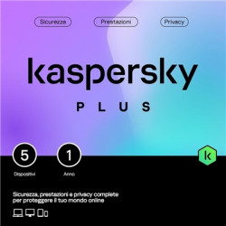 pKASPERSKY/p kl1042t5efs_env KASPERSKY SLIMBOX PLUS  5 DISPOSITIVI (KL1