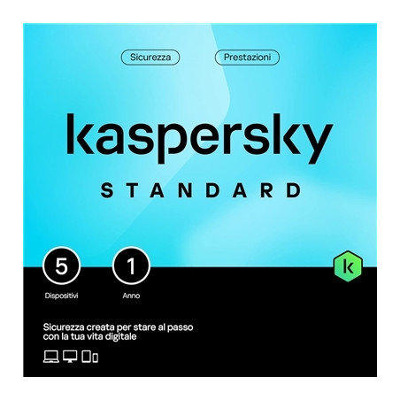 pKASPERSKY/p kl1041t5efs_env KASPERSKY SLIMBOX STANDARD  5 DISPOSITIVI 