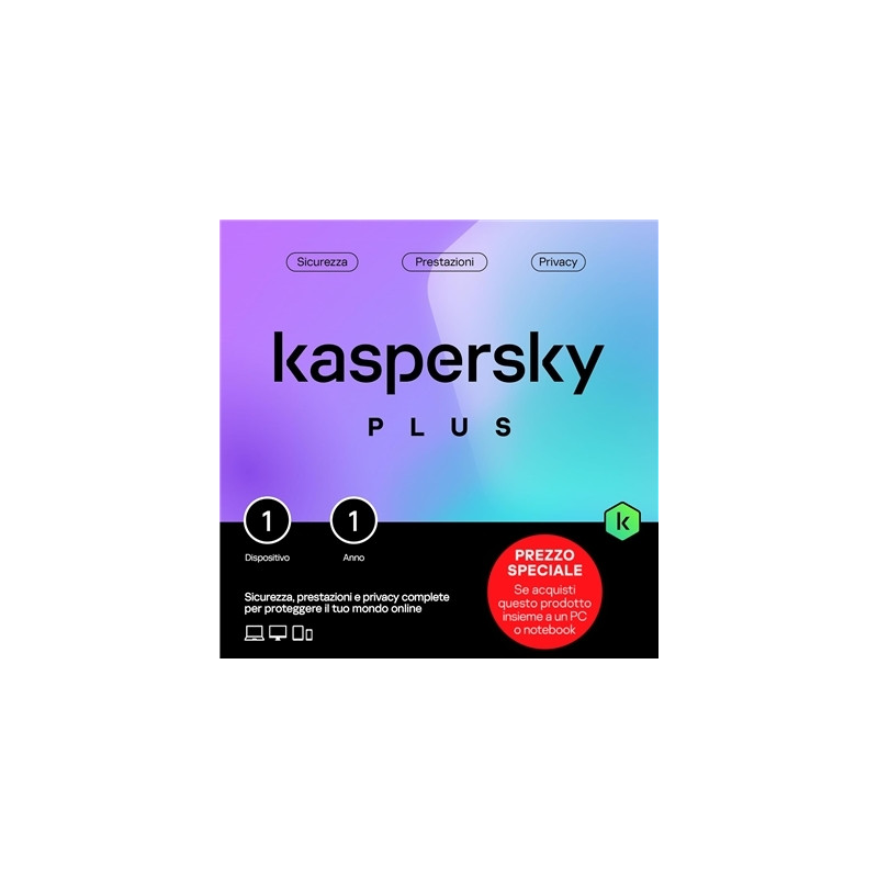 pKASPERSKY/p kl1042t5afs_envatt KASPERSKY SLIMBOX PLUS  1 DISPOSITIVO A