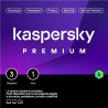 pKASPERSKY/p kl1047t5cfs_env KASPERSKY SLIMBOX PREMIUM  3 DISPOSITIVI (