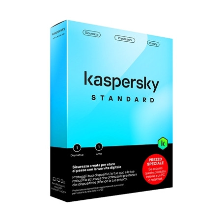 pKASPERSKY/p kl1041t5afs_satt KASPERSKY BOX STANDARD  1 DISPOSITIVO ATTAC