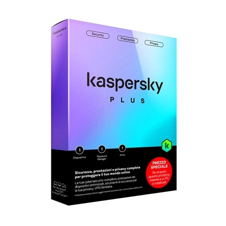 pKASPERSKY/p kl1042t5afs_satt KASPERSKY BOX PLUS  1 DISPOSITIVO ATTACH 