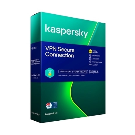 pKASPERSKY/p kl1987t5cfs_slim KASPERSKY BOX VPN SECURE CONNECTION  3 DI