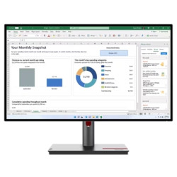 pLENOVO/p p27h_30 MONITOR LENOVO THINKVISION P27H-30 63A1GAT1EU 27"QHD 