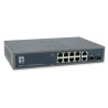  gep_12214015867227978 SWITCH 12P GIGABIT LEVELONE GEP-1221 CON 8P GIGA