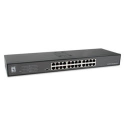  geu_2431 SWITCH 24P GIGABIT LEVELONE GEU-2431 IN METALLO-ALIM. INTERNA