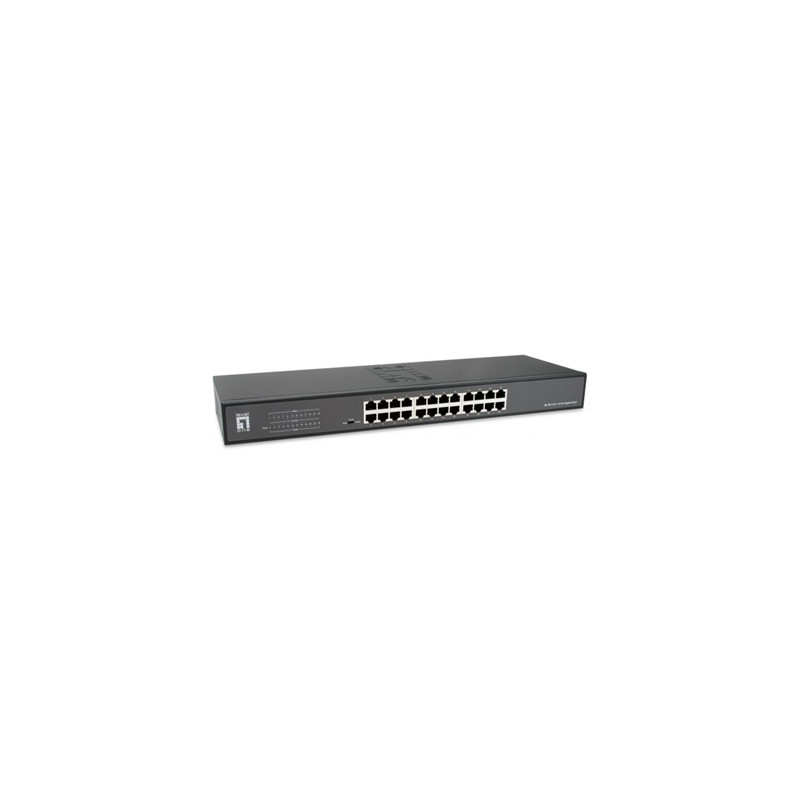  geu_2431 SWITCH 24P GIGABIT LEVELONE GEU-2431 IN METALLO-ALIM. INTERNA