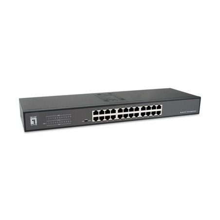  geu_2431 SWITCH 24P GIGABIT LEVELONE GEU-2431 IN METALLO-ALIM. INTERNA