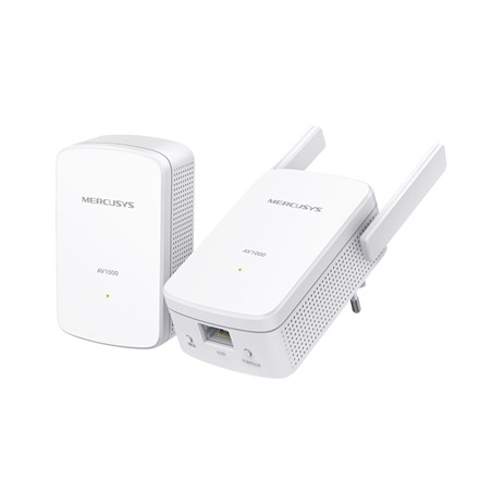 pMERCUSYS/p mp510_kit POWERLINE KIT HOMEPLUG AV2 FINO A 1000MBPS E WI-F