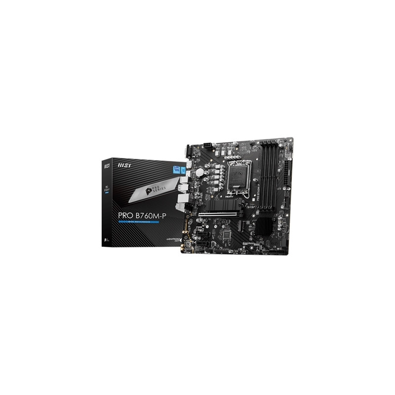  pro_b760m_p MB MSI PRO B760M-P LGA1700 4XDDR5DC-6800O.C. 1XHDMI 1XDP 1