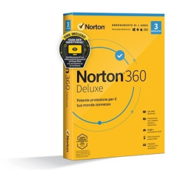 pNORTON/p 21429140 NORTON BOX 360 DELUXE  3 DISPOSITIVI (21429140) - 25GB