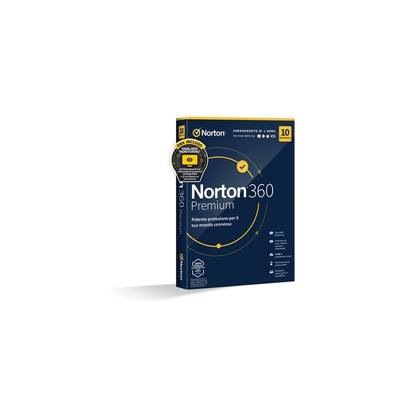 pNORTON/p 21429125 NORTON BOX 360 PREMIUM  10 DISPOSITIVI (21429125) - 