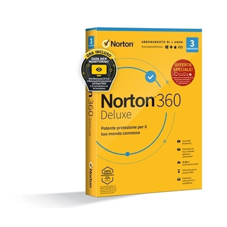 pNORTON/p 21429480 NORTON BOX 360 DELUXE ATTACH  3 DISPOSITIVI (2142948