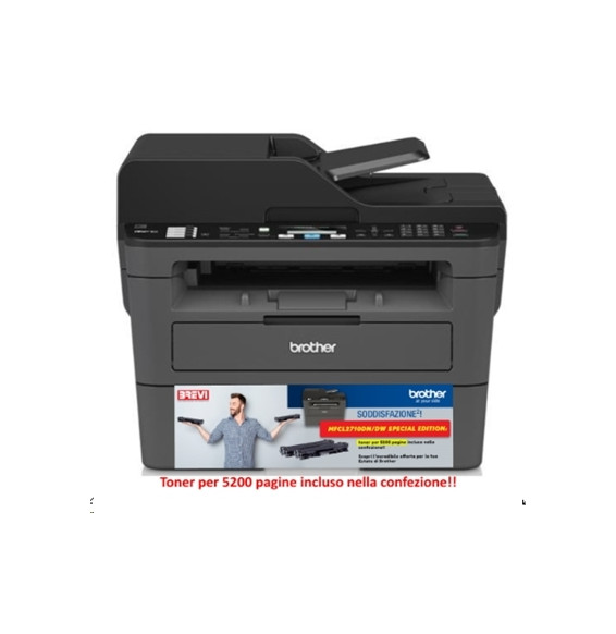  15.431 PRINTER BROTHER MFC LASER MFC-L2710DW SPECIAL EDITION - TONER I