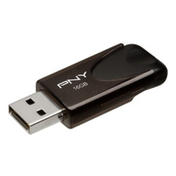 pPNY/p fd16gatt4_ef FLASH DRIVE USB 2.0 16GB PNY ATTACH 4 FD16GATT4-EF N