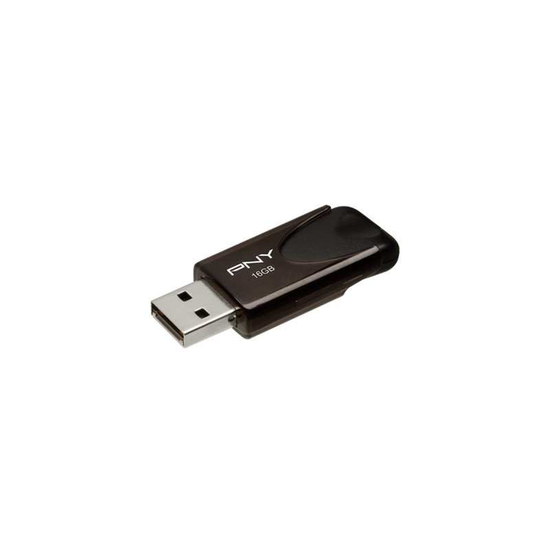 pPNY/p fd16gatt4_ef FLASH DRIVE USB 2.0 16GB PNY ATTACH 4 FD16GATT4-EF N