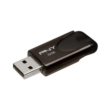 pPNY/p fd32gatt4_ef FLASH DRIVE USB 2.0 32GB PNY ATTACH 4 FD32GATT4-EF N