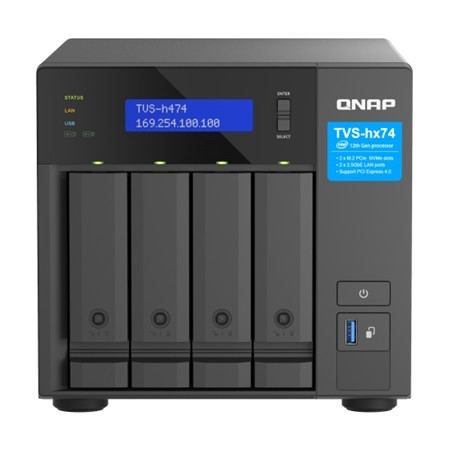 pQNAP/p tvs_h474_pt_8g NAS QNAP TVS-H474-PT-8G 4HD 3,5"/2,5"SATANO HD2P