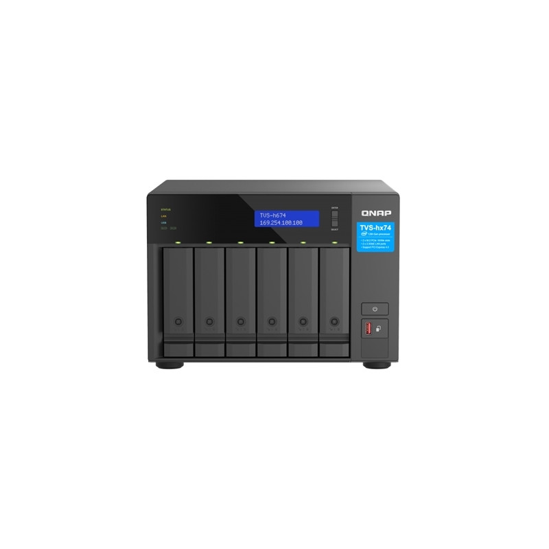 pQNAP/p tvs_h674_i3_16g NAS QNAP TVS-H674-I3-16G 6HD 3,5"/2,5"SATANO HD