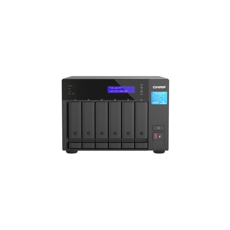 pQNAP/p tvs_h674t_i5_32g NAS QNAP TVS-H674T-I5-32G 6HD 3,5"/2,5"SATANO 