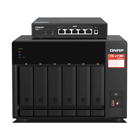 pQNAP/p ts_673a_sw5t NAS QNAP TS-673A-SW5T 6HD 3,5"/2,5"SATA6NO HD + SW