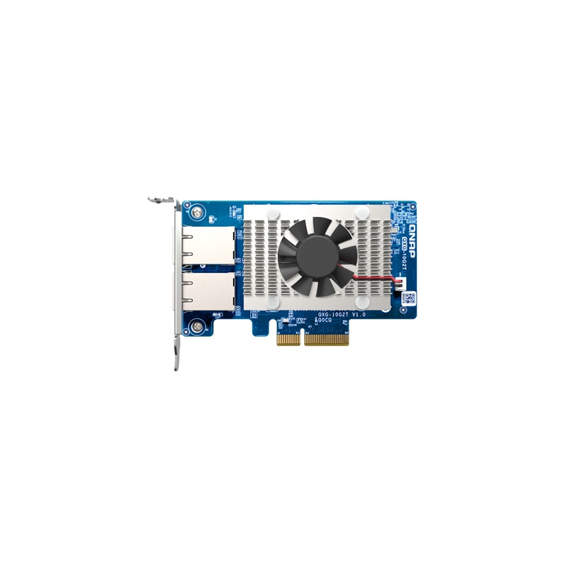 pQNAP/p qxg_10g2t SCHEDA DI RETE QNAP QXG-10G2T DUAL-PORT BASET 10GBE-P