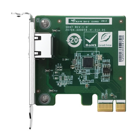 pQNAP/p qxg_2g1t_i225 SCHEDA DI RETE QNAP QXG-2G1T-I225 SINGLE PORT 2.5