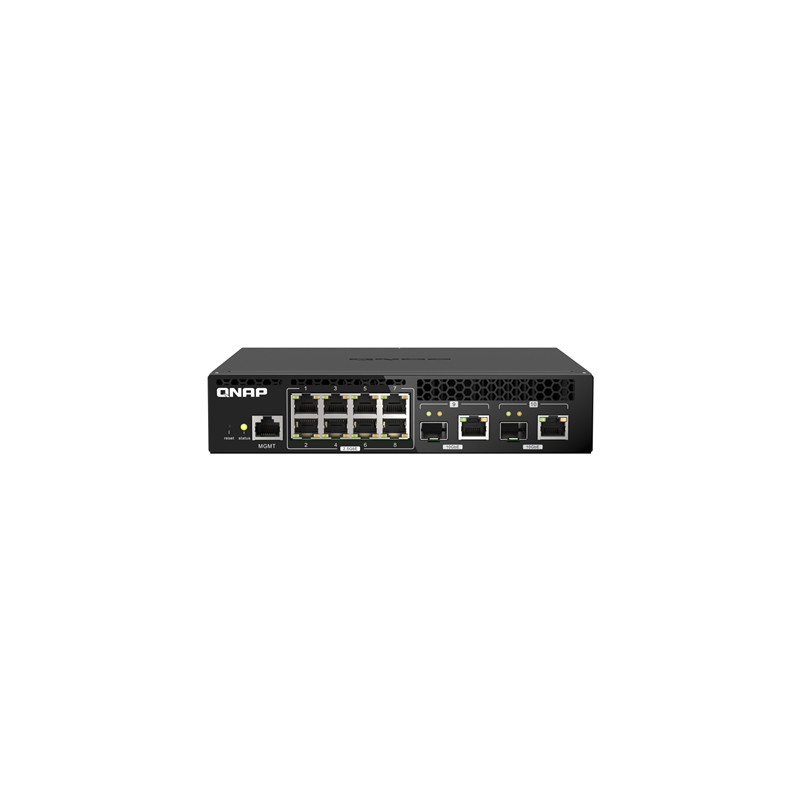 pQNAP/p qsw_m2108r_2c SWITCH QNAP QSW-M2108R-2C  LAYER 2 FORMATO RACK 8