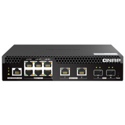 pQNAP/p qsw_m2106pr_2s2t SWITCH QNAP QSW-M2106PR-2S2T 10P WEB MANAGED DI 