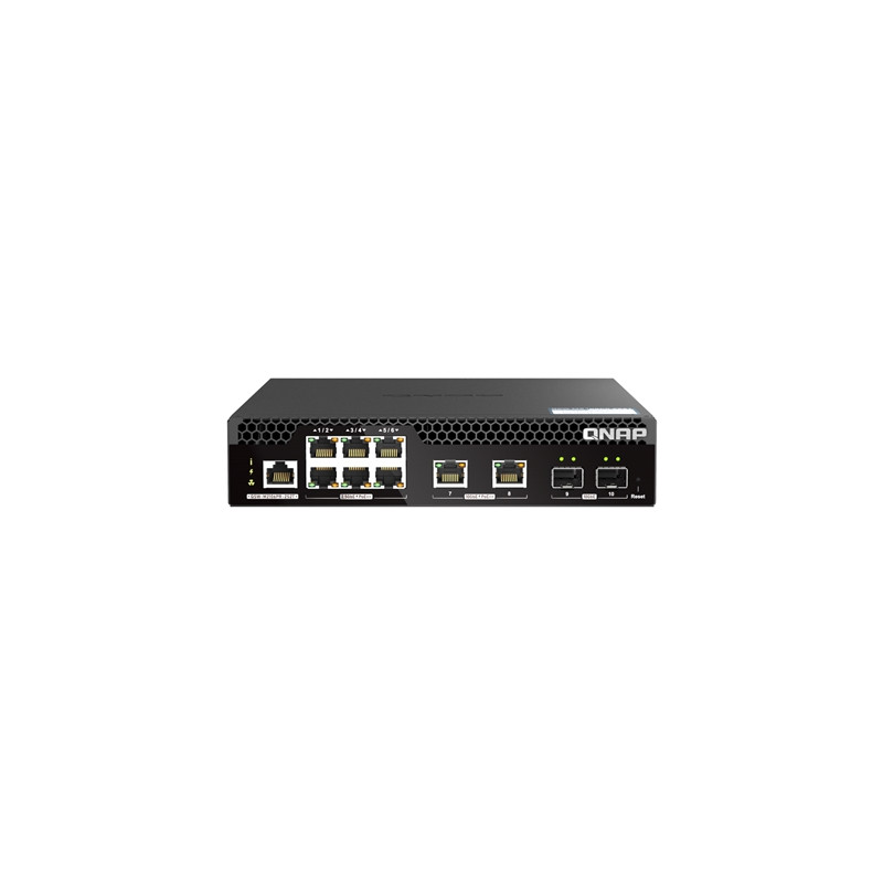 pQNAP/p qsw_m2106pr_2s2t SWITCH QNAP QSW-M2106PR-2S2T 10P WEB MANAGED DI 