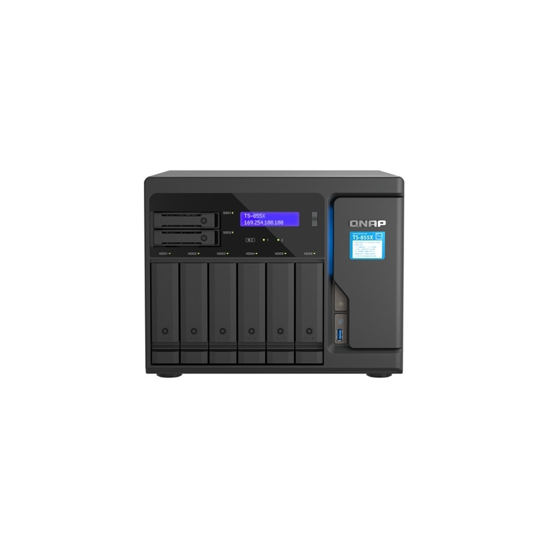 pQNAP/p ts_855x_8g NAS QNAP TS-855X-8G 6+2HD 3,5"/2,5"SATA6NO HD1P 10GB