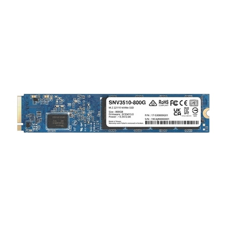 pSYNOLOGY/p snv3510_800g SSD-SOLID STATE DISK M.2 22110 NVME 800GB SYNO