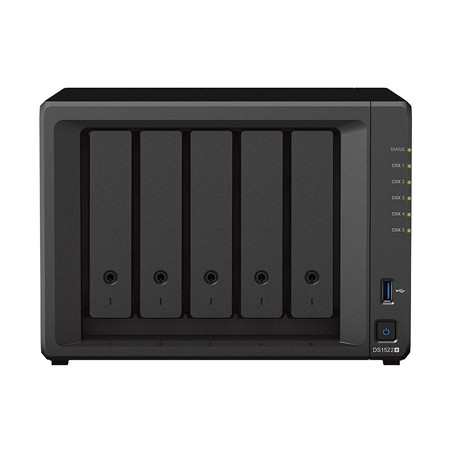 pSYNOLOGY/p ds1522_ NAS SYNOLOGY DS1522+ X 5HD 3.5"/2.5"SATA/SSDNO HDAM