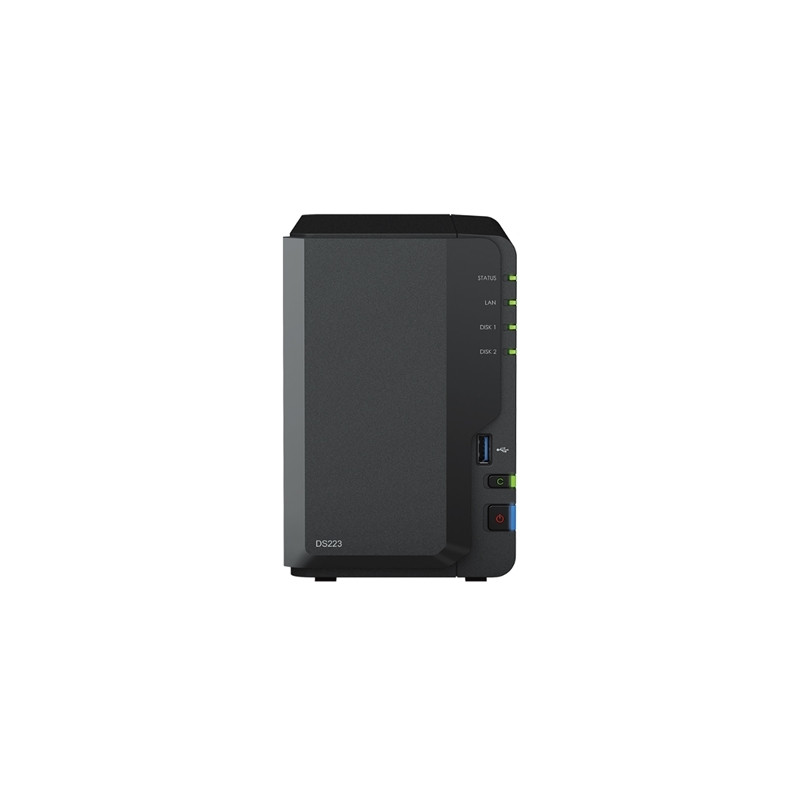 pSYNOLOGY/p ds223 NAS SYNOLOGY DS223 X 2HD 3.5"/2.5" SATA2/3NO HDCPU RE