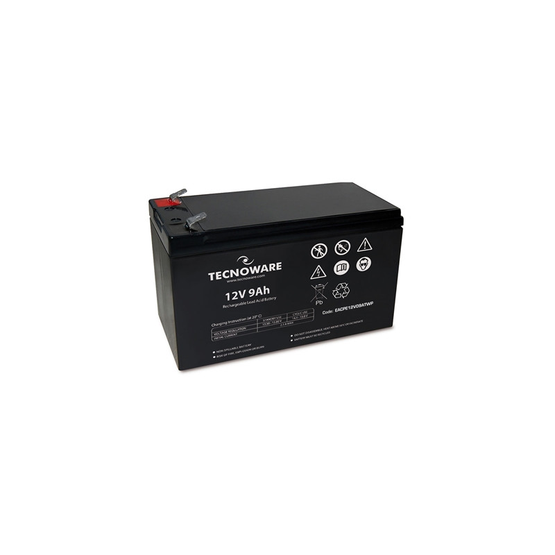 pTECNOWARE/p eacpe12v09atwp BATTERIA X UPS/ANTIFURTI/ETC. 12V  9.0AH TE