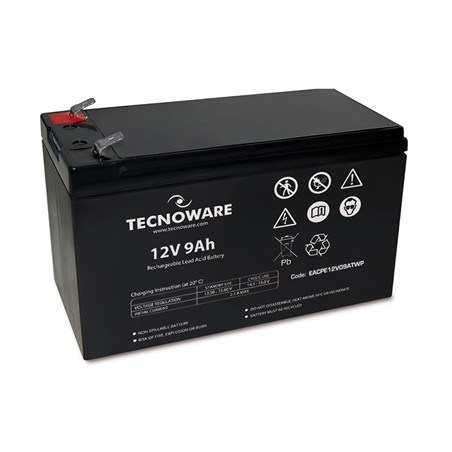 pTECNOWARE/p eacpe12v09atwp BATTERIA X UPS/ANTIFURTI/ETC. 12V  9.0AH TE