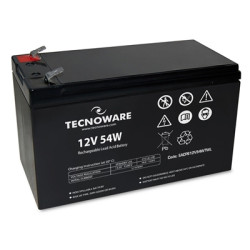 pTECNOWARE/p eacpe12v54wtwl BATTERIA X UPS/ANTIFURTI/ETC. 12V 11.0AH TEC