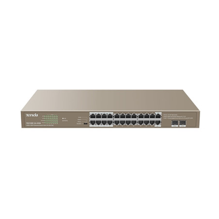 pTENDA/p teg1126p_24_410w SWITCH 24P GE LAN TENDA TEG1126P-24-410W 24P 