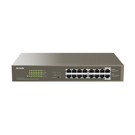 pTENDA/p teg1116p_16_150w SWITCH 16P GIGABIT POE TENDA TEG1116P-16-150W