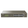 pTENDA/p teg1116p_16_150w SWITCH 16P GIGABIT POE TENDA TEG1116P-16-150W