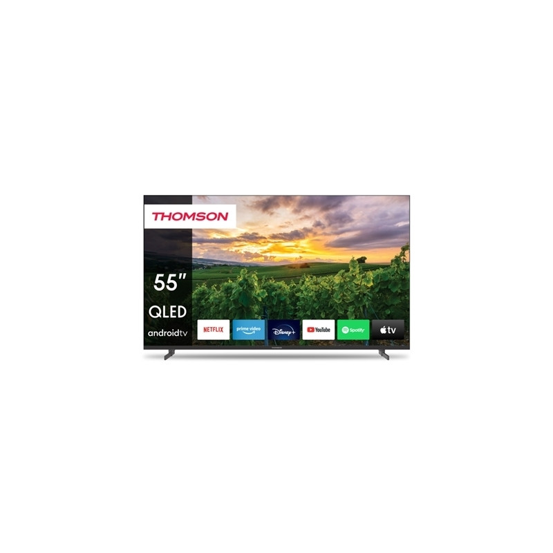  55qa2s13 TV THOMSON QLED 55" FRAME LESS 55QA2S13 SMART-TV 4K ANDROID 1