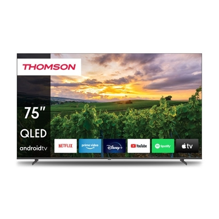  75qa2s13 TV THOMSON QLED 75" FRAME LESS 75QA2S13 SMART-TV 4K ANDROID 11 