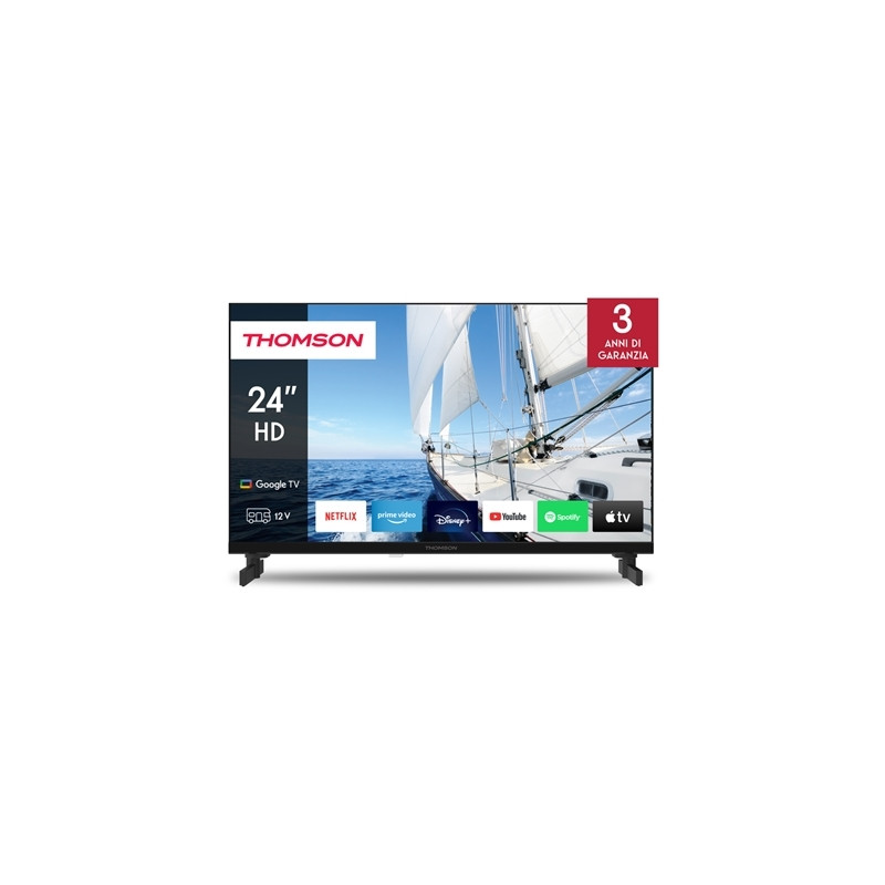  24hg2s14c TV THOMSON 24" FRAME LESS 24HG2S14C 12VOLT GOOGLE TV DVB-T2/