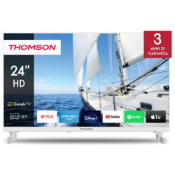  24hg2s14cw TV THOMSON 24" FRAME LESS 24HG2S14CW 12VOLT GOOGLE TV DVB-T