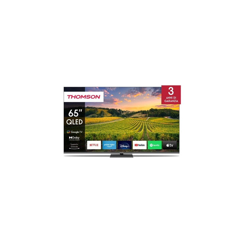  65qg5c14 TV THOMSON QLED 65" FRAME LESS 65QG5C14 GOOGLE 4K DVB-T2/S2 U