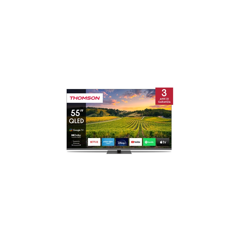  55qg5c14 TV THOMSON QLED 55" FRAME LESS 55QG5C14 GOOGLE 4K DVB-T2/S2 U